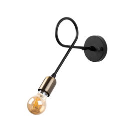 Opviq Viraj - 10865 Lámpara de Pared Bohemia Negro y Antiguo